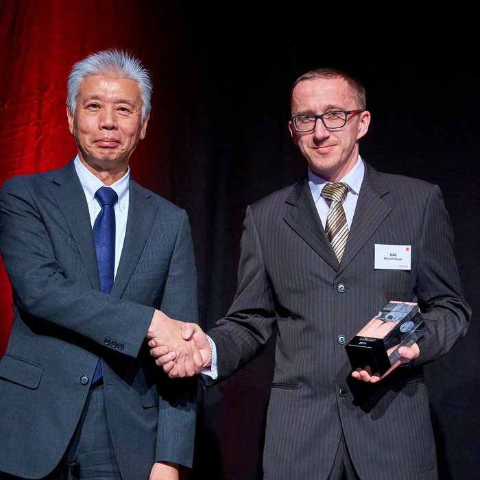 NSK Needle Bearing Poland a reçu le Prix Fournisseur de Toyota Motor Europe